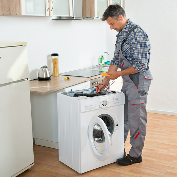 can you walk me through the steps of troubleshooting my washer issue in Bristol